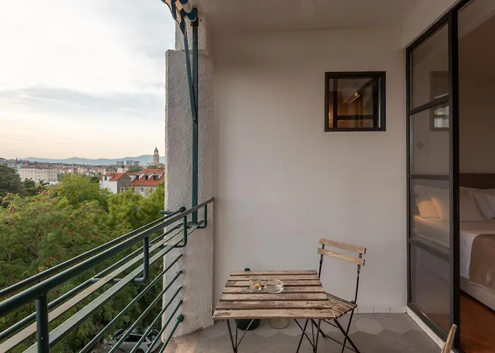 Bregos Superior - Unique Design 3-br - Unbelievable Panoramic View Of - Walking Distance From Unesco Palace And Bacvice - Free Parking - Buralux * 斯普利特