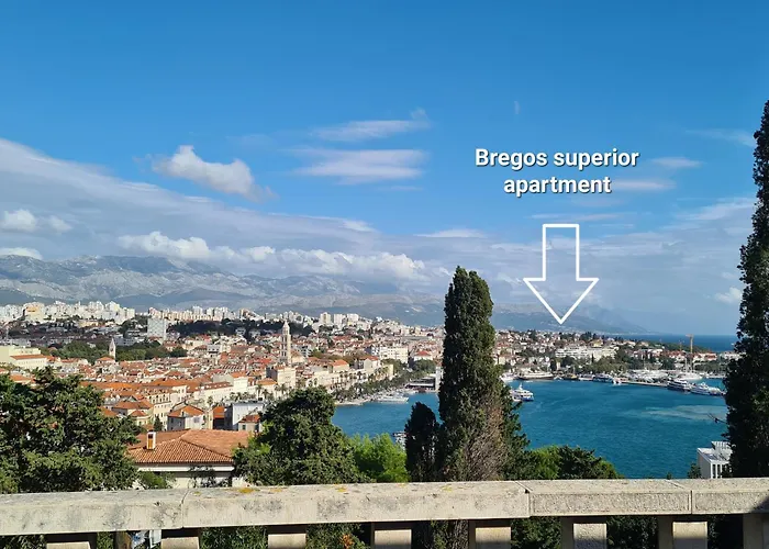 Bregos Superior - Unique Design 3-br - Unbelievable Panoramic View Of - Walking Distance From Unesco Palace And Bacvice - Free Parking - Buralux *