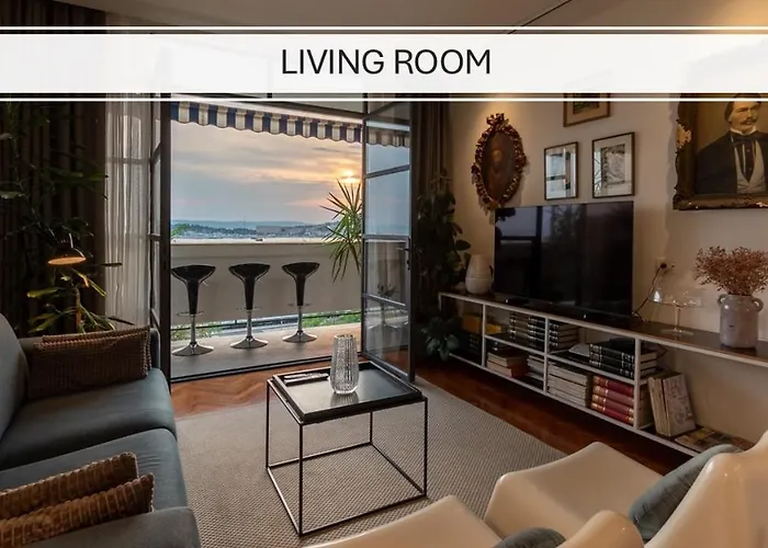 Bregos Superior - Unique Design 3-br - Unbelievable Panoramic View Of - Walking Distance From Unesco Palace And Bacvice - Free Parking - Buralux 公寓