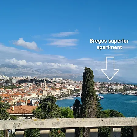 Bregos Superior - Unique Design 3-br - Unbelievable Panoramic View Of - Walking Distance From Unesco Palace And Bacvice - Free Parking - Buralux *